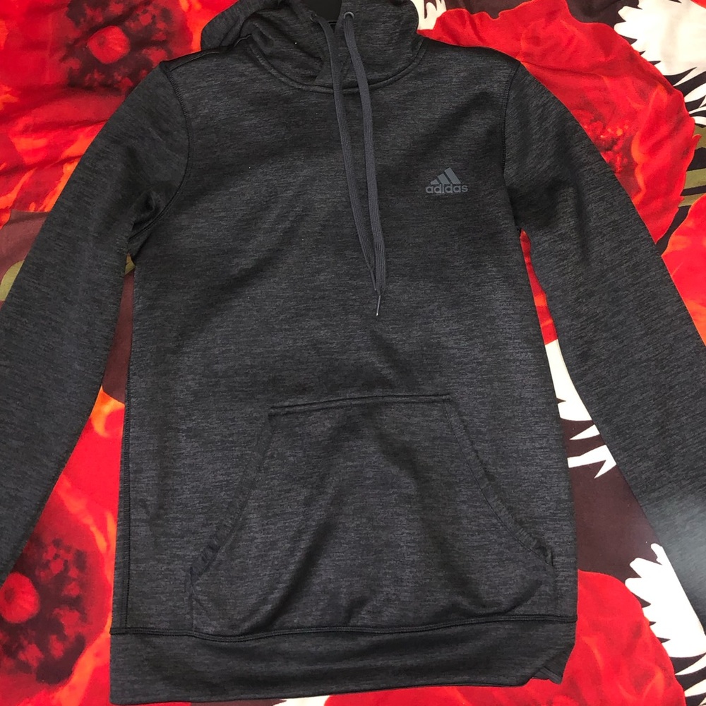 2 adidas hoodies